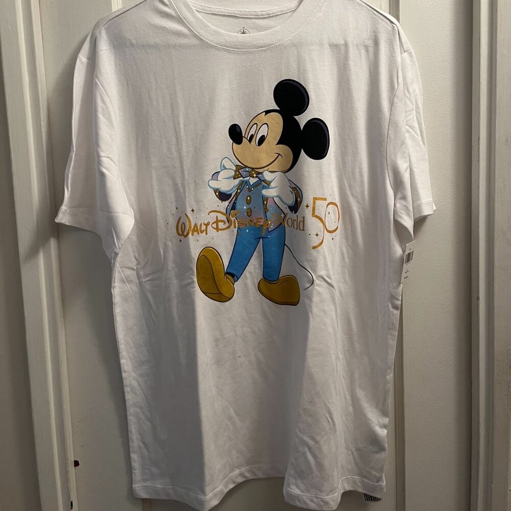 Walt Disney World 50th Anniversary T-shirt Mickey Mouse
